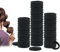 Dreamlover Haargummi Damen, Zopfgummi, Haargummi Schwarz, 50 Stücke