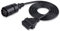 Qiilu Adapter On-Board Diagnostics2 auf 10 Pin und 16 Pin Diagnosekabel für ICOM-D Motorrad