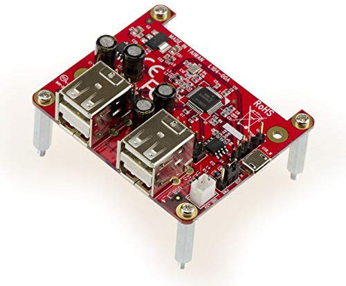 KALEA-INFORMATIQUE Erweiterungsplatte für Raspberry Pi IoT 4 USB 2.0-Ports.