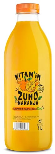 Zumo de naranja recién exprimido botella 1 lt