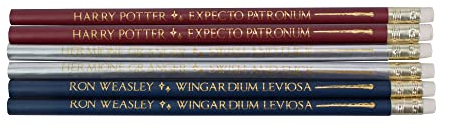 Harry Potter Lot de 6 baguettes