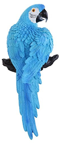 Tubayia Harz Papagei Vögel Modell Statue Dekofigur Skulptur Gartendeko Haus Garten Rasen Ornamente