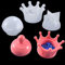 FineInno Krone Vorratsdosen Epoxidharz Formen Crown Box Resin Mold Silikonformen Kerzenhalter Gießform Mit Deckel Harz DIY Blumentopf Jar Behälter