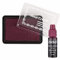 stieber® Stempelkissen Tupfkissen (40×63 mm)-Set mit 3 ml Nachtränkfarbe (BORDEAUX)