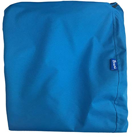 Bruni Classico Sitzsack-Bezug ohne Füllung - Wechselhülle (M, blau)