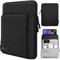 TiMOVO 9-11 Funda de Tableta para iPad 10ª Gen. 10.9, iPad 9ª/8ª/7ª Gen. 10.2, iPad Air 11/Air 5ª/4ª Gen. 10.9,Galaxy Tab A9+/A9 Plus 11, Bolsa Protectora con Bolsillos, Negro