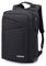 unycos - Mochila 18L para Portátiles y Netbooks de hasta 15,6 Pulgadas, Impermeable, Puerto de Carga USB, Mochila de Hombre y Mujer Ergonómica para Trabajo, Viajes, Colegio y Uso Diario (Negro)