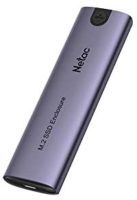 NETAC WH51 USB3.1 Type C M.2 SATA/NVME SSD Caddy Toutes Tailles M.2 Aluminium