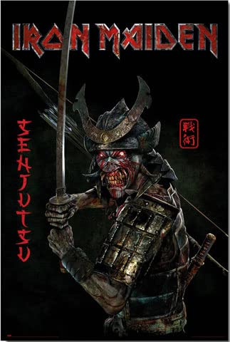 Iron Maiden - Senjutsu - Musik Hard Heavy Band Poster Druck - Grösse 61x91,5 cm