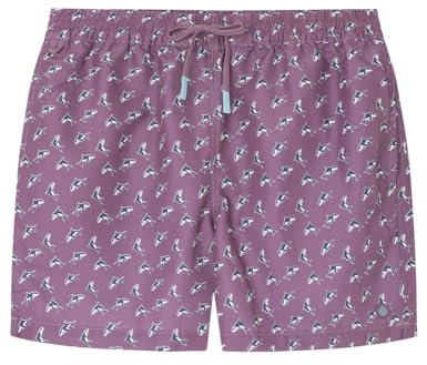 SPRINGFIELD Costume a Pantaloncino, Viola/Lilla, M Uomo