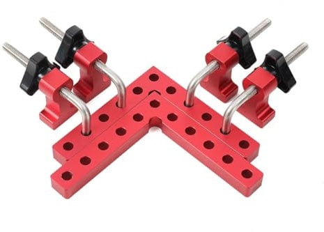 Lfhelper Positioning Square Clamp - 90 Degree Right Angle Clamps for Woodworking Carpenter Corner Clamping