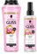 Gliss Shampoo Liquid Silk (250 ml) Haarshampoo mit Ceramiden & Seide, Glanz-Shampoo & Express-Repair-Spülung Liquid Silk (200 ml), Haarspülung, Pflegespülung mit Hitzeschutz