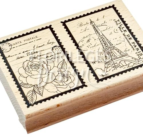 Florilèges Design Holzstempel, Größe: 7 x 10 cm