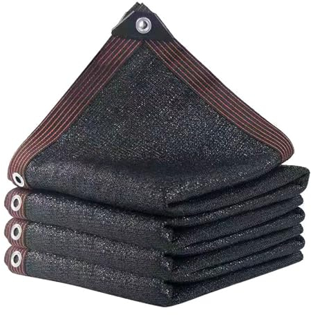 HUJZJY Sonnenschutz Netz Schattierungsnetz mit Osen 4x8m, Schattennetz Garten, Sonnenschutz Schattentuch, Beschattungsnetz für Pergola Gewächshaus Die Terrassenüberdachung