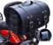 ZHSDMB Motorrad Hecktasche für Harley Davidson Softail Fat Boy 1990-2024, Wassersichte Motorrad Hecktasche, Große Kapazität, Motorrad Werkzeugtasche Leder wasserdichte Packtaschen,A-Black