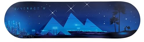 Contract 5 Skateboard Deck Pyramids (7.75)