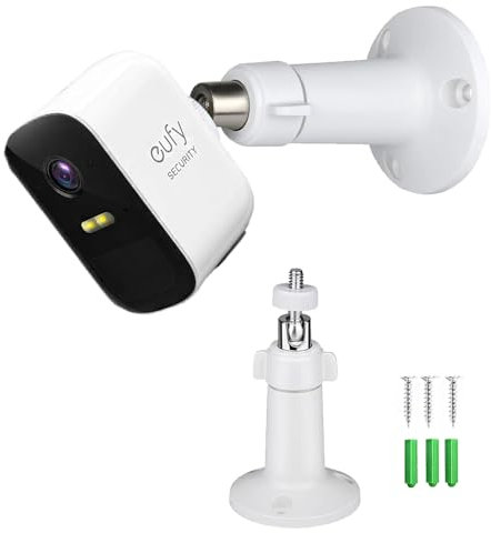 Eufy Kamera Halterung,Wandhalterung für EufyCam 2 Pro/2c Pro/2/2C/E,SoloCam S40,Ring Stick Up Cam,Arlo Pro 4,Arlo Ultra,360 Grad einstellbare Sicherheitshalterung für innen und außen
