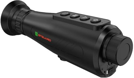 Docooler Ai15 AI - Fotocamera termica monoculare con zoom digitale 8x, display AMOLED 60 Hz, impermeabile IP66, memoria integrata da 32 GB, hotspot Wi-Fi per connettività smartphone