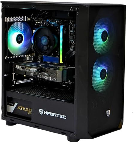 PC Gaming • TrendingPC • Intel Core I5 12400f 6 x 4,40ghz • NVIDIA RTX 5060 8gb • 32gb RAM DDR4 • SSD m.2 1tb • Windows 11 Pro • WiFi & Bluetooth • pc Gamer