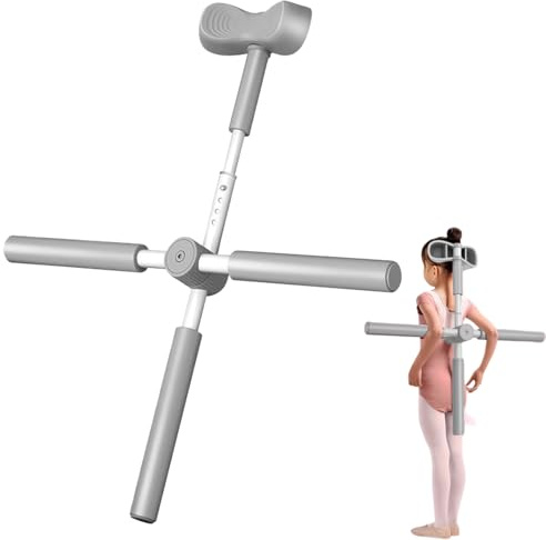 Rückenstrecker Querstange | Dehnungsstange Für Die Ausrichtung Des Oberkörpers,Trainingsstab Für Fitnessübungen,Für Zuhause, Wohnung, Bodybuilding, Fitness Training Nach Dem Sport