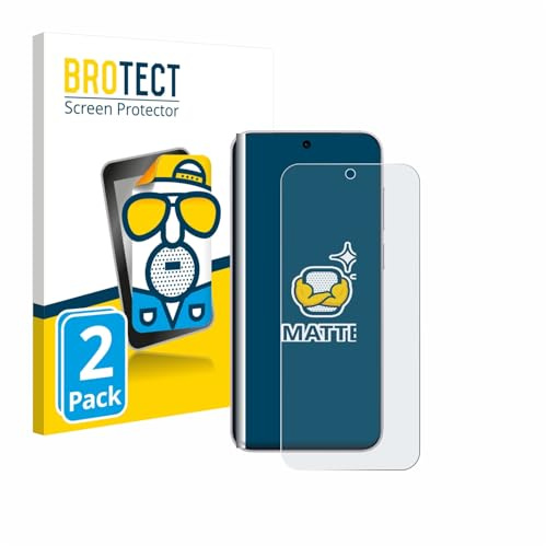 BROTECT Schutzfolie für Vivo X300 Pro | 2 Stück Entspiegelnder Displayschutz Made in Germany Matte Displayschutz-Folie Anti-Reflex Anti-Fingerprint Einfache Montage