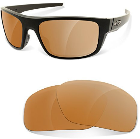 sunglasses restorer Kompatibel Ersatzgläser für Oakley Drop Point (Braun, Polarisierte)