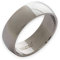 Fly Style Breiter Edelstahl Bandring - Herren Damen Daumenring - Hochwertiger Verlobungs- und Ehering, Ring Grösse:22.0 mm, Oberfläche:8mm Poliert