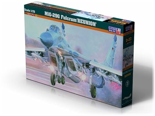 Mistercraft MCD23 MiG-29G Fulcrum Reunion Plastikmodellbausatz, Mehrfarbig, 1:72 Scale