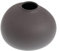Storefactory - Vase - Källa Bullig - Schwarz - Keramik - organische Form - Maße (DxH): 13 x 17 cm