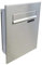 A-046 Edelstahl Design Durchwurfbriefkasten mit Namensschild (Tiefe: 10 cm)- LETTERBOX24.de