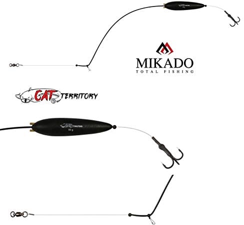 Mikado Set - Wels - Wurm Ready Rig mit Rassel 50G