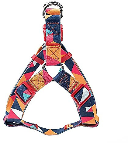 pet wiz Hundegeschirr mit geometrischem Muster, Größe M