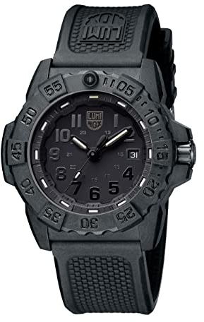 Luminox Unisex-Erwachsene Analog Schweizer Quarzwerk Uhr mit Edelstahl Armband XS.3501.BO.F