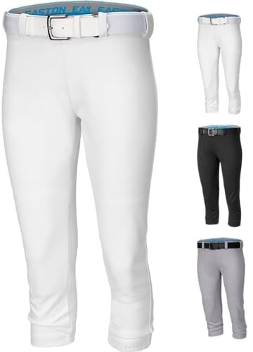 Easton Damen Zone 2 Fastpitch Softball, Erwachsenengrößen, Mehrere Farben Hose, Weiss/opulenter Garten, Small