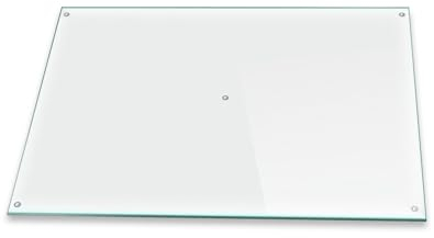 Couvercle de plaque de cuisson en vitrocéramique - Planche à découper - 1 pièce - 80 x 52 cm - Transparent - Protection anti-éclaboussures - Plaque en verre - Protection pour plaque de cuisson -