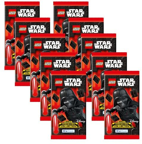 Blue Ocean Entertainment Lego Star Wars Serie 3 Trading Cards – Booster Tüten (10x Booster)