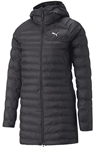 PUMA Damen Packlite Primaloft Lange Kapuzenjacke Gepolsterte Jacke