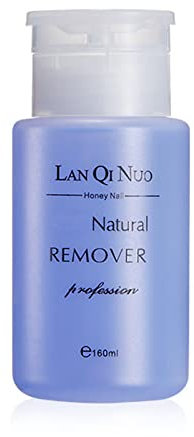 Gel Polish Remover Acetone 160ml, Nail Polish Remover Cleaner for Manicures and Pedicures for Fast Action Removal of Nail Polish, Gels, Acrylics, Tips, and Glue