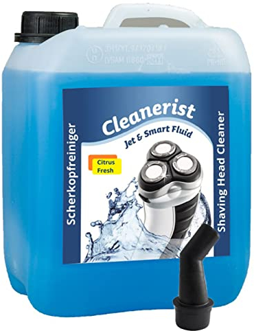 5 Cleanerist Jet & Smart Fluid Reinigungsflüssigkeit Kompatibel-Ersatz für Philips Rasierer Citrus Fresh