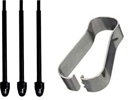 Conseils du Stylet S pour Samsung Galaxy Z Fold4 5G Fold 4 SM-F936B F936B/DS F936N F936W 7.6 écran Tactile Stylet Tactile S Pen Tips 3 Noir