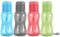 MILTON Lot de 4 bouteilles d'eau de 170 g pour enfants avec couvercle à rabat sans fuite - Petite bouteille d'eau portable pour adultes - Sangle de transport - Cadeaux pour enfants - Cadeau - Sac à