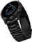 Hiseus 22mm Cinturino Compatibile con Forerunner 255/Forerunner 255 Music 46mm/Vivoactive 4/Venu 2, Cinturino di Ricambio in Metallo in Acciaio Inossidabile per Donne e Uomini (Nero)