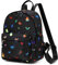 Yusudan Mini-Rucksack für Damen und Mädchen, kleiner Rucksack für Teenager, Kinder, Schule, Reisen, Schmetterling, Modern