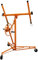Lève Plaques Lève Panneaux de Platre Placoplâtre 5M Hauteur Réglable de 1.46m à 4.9 M - Capacité 68kg - Manutention Plaque de Plâtre Construction Bâtiment Rénovation Chariot Pose à sec Aide Montage