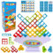 Lets Joy Tetra Tower Balance Spiel, Tetris Balance Spielzeug, Schaukelstapel Hoch Kinder Balance Spielzeug, Balance Bausteine Kinder, Stapelspiel Spielzeug, Montessori Spielzeug, Lernspielzeug
