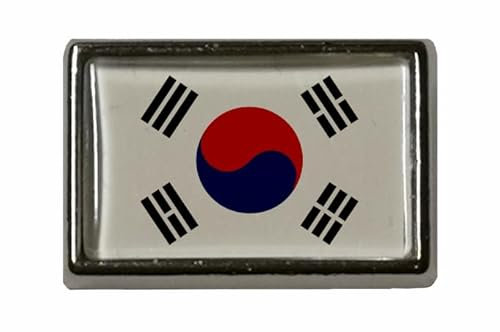 U24 Pin Süd Korea Flaggenpin Anstecker Anstecknadel Fahne Flagge