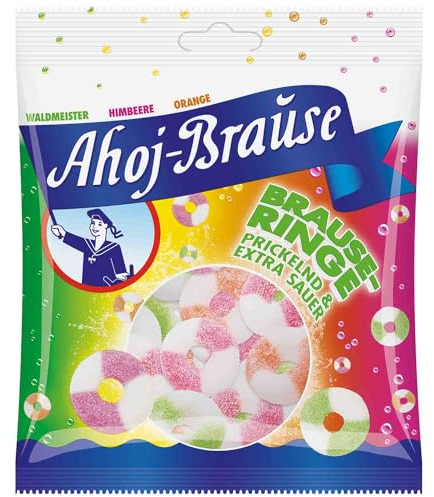 2 er Pack Ahoj-Brause Brause-Ringe 2 x 150g