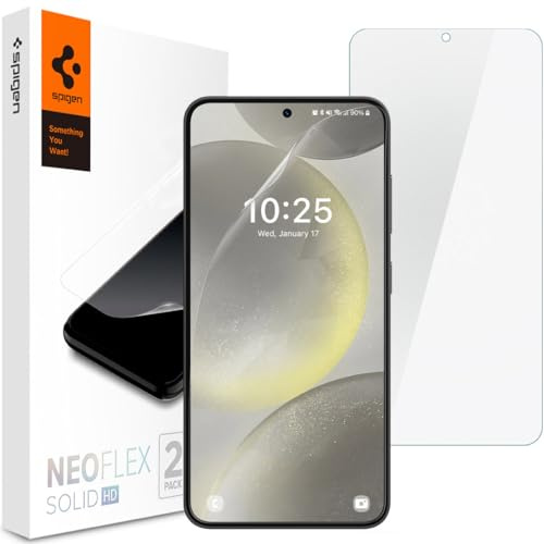 Spigen Neo Flex HD Displayschutzfolie für Samsung Galaxy S24 Plus, hüllenfreundlich, flexibel, 2 Stück