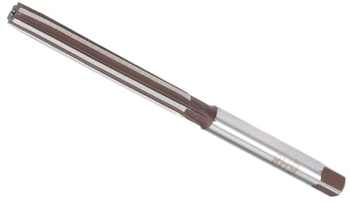 CoCud Hand Reamer, 6mm Cutting Diameter 8 Flutes H8, Alloy Steel Straight Shank Reaming Drill Bit - (Applications: for Aluminum Iron Copper Plastic Wood)