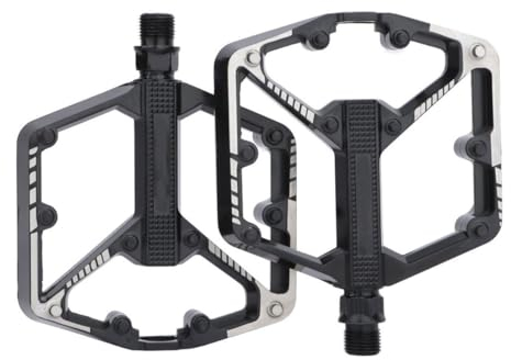 HOUSON Fahrradpedale,Aluminium-Fahrradplattform 9/16 Zoll Pedale 2 DU Bike Pedale Carbon Rennradpedale für E-Bike, Mountainbike, Faltrad, Rennrad Pedale